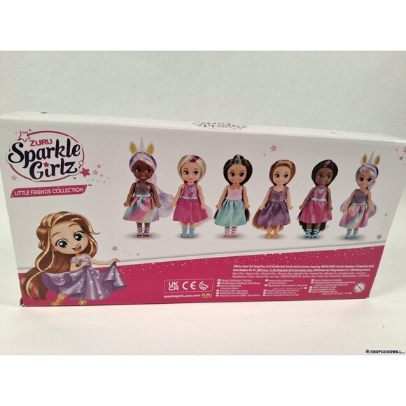 Zuru Sparkle Girlz Little Friends 6 Doll Collection - NIB - Picture 4 of 4
